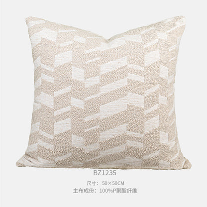 A throw pillow