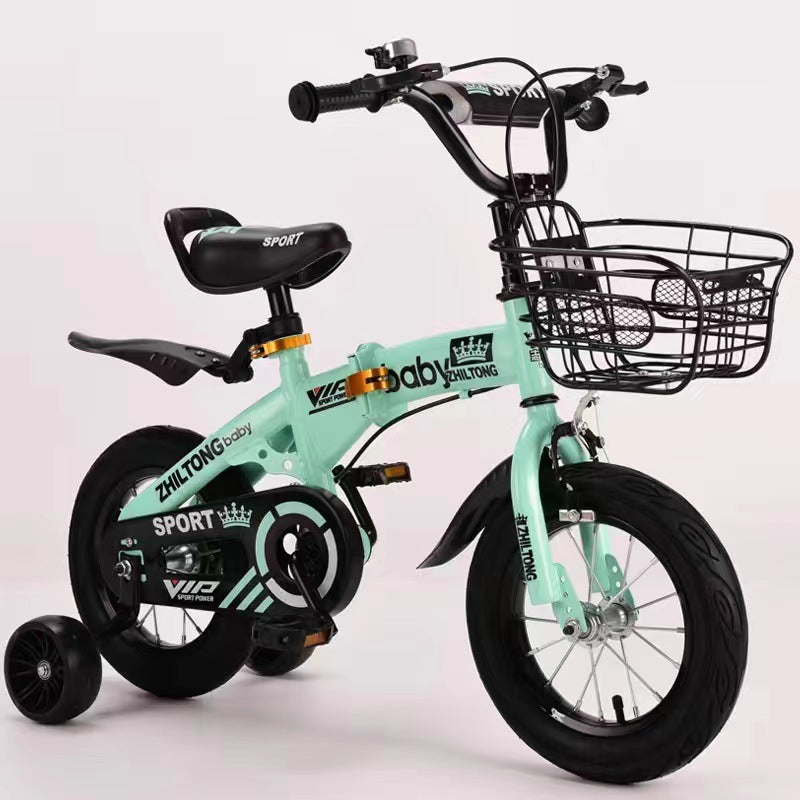 A children's bicycle