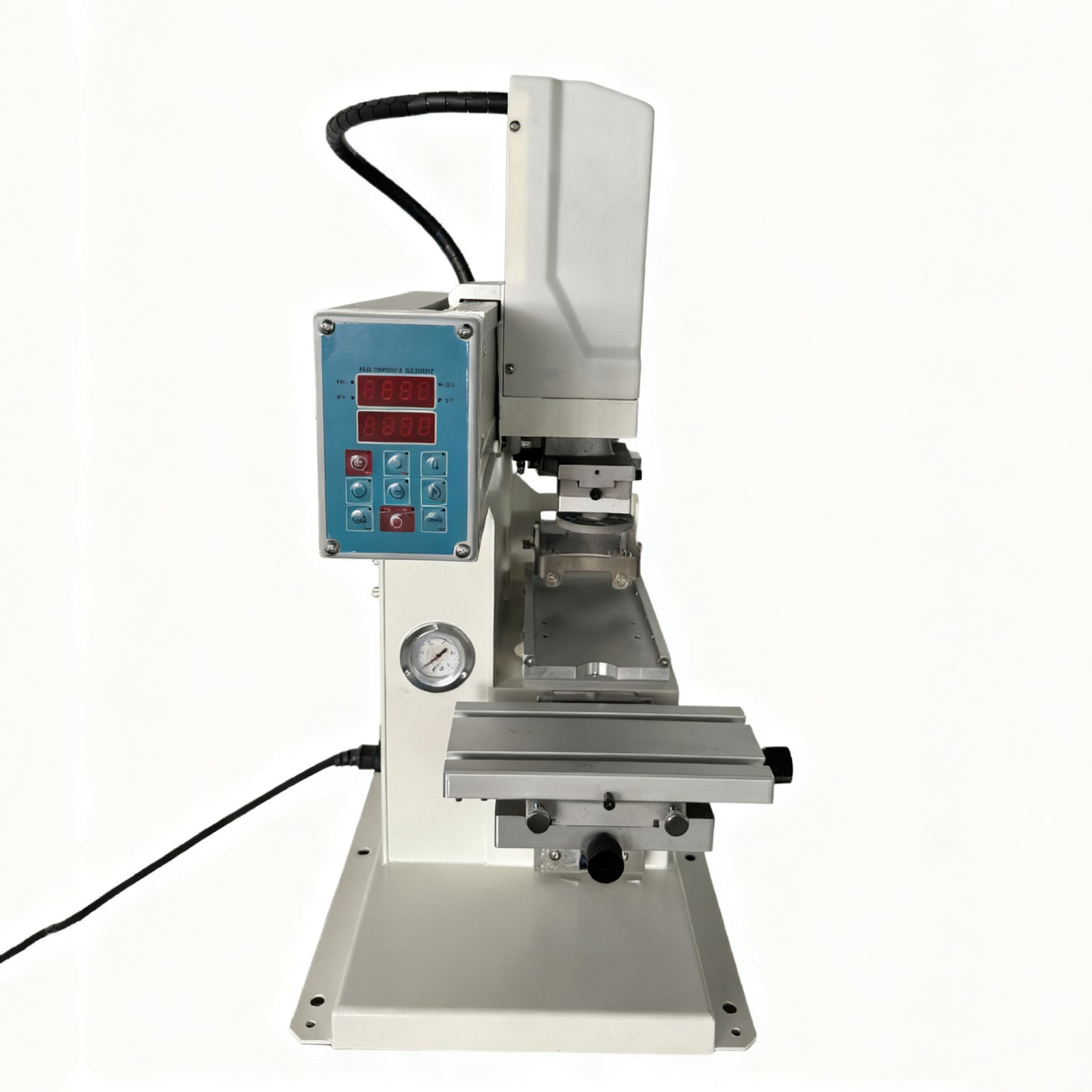 A new desktop pneumatic oil cup pad printing machine small semi-automatic ink printing machine stationer