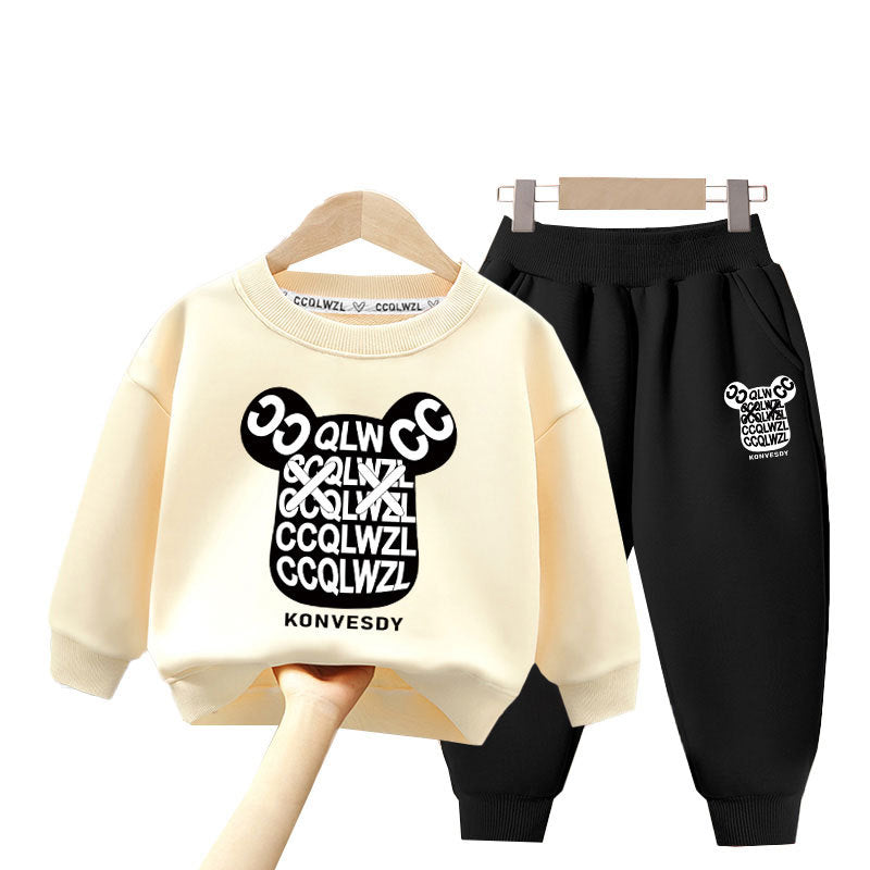 A children's sweater set