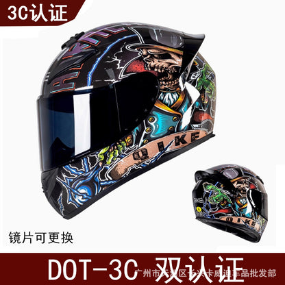 A locomotive helmet