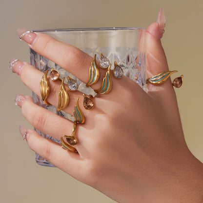 A ring jewelry
