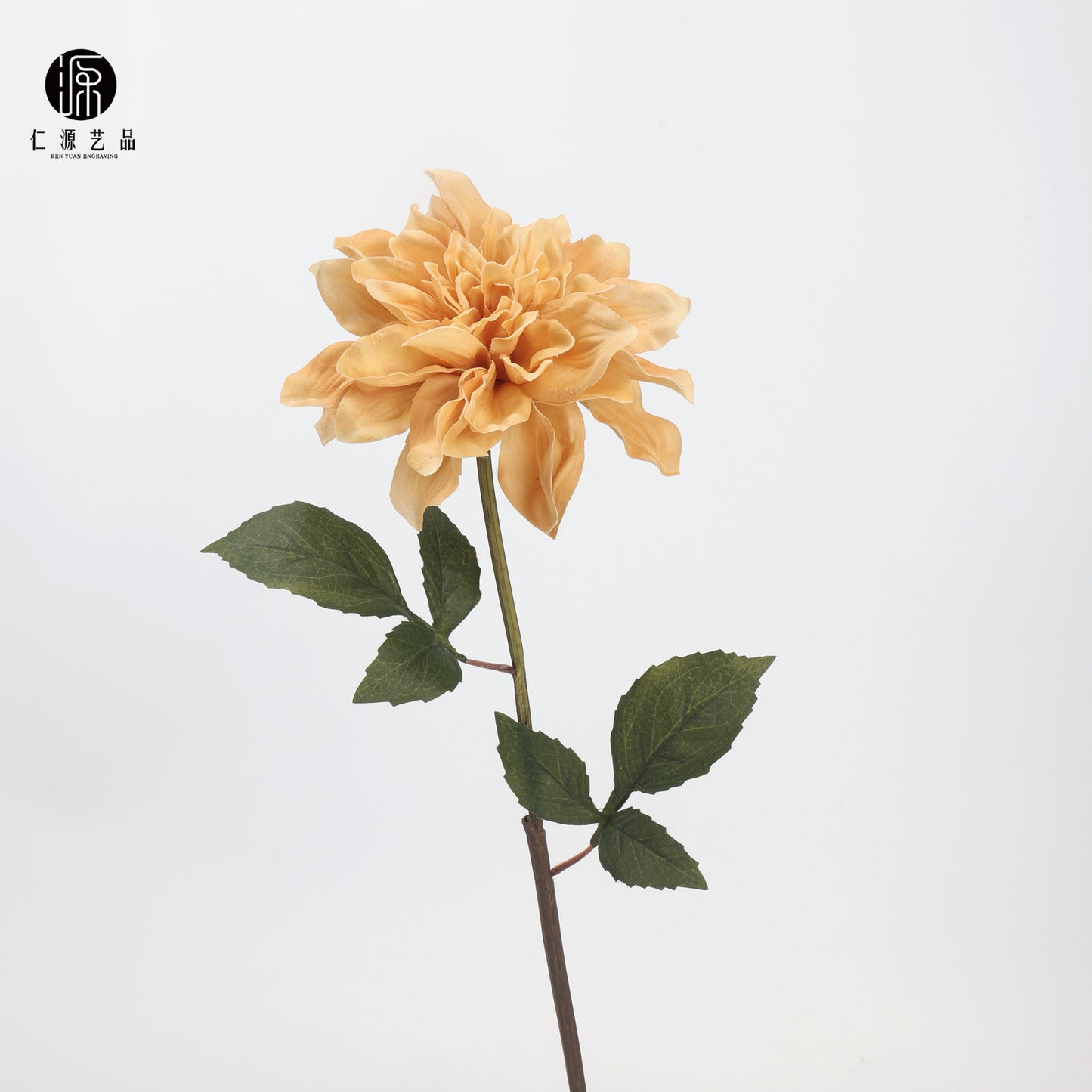 A dream color, moisturizing Dahlia PU simulated flower, wedding home decoration fake flower hotel photography flower arrangement