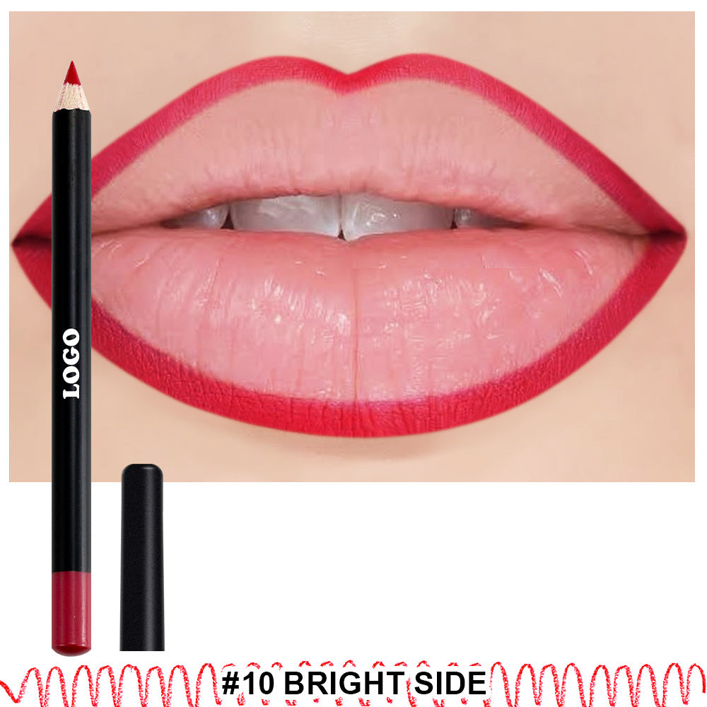 A lip liner —— Customizable logo MOQ 100 pieces