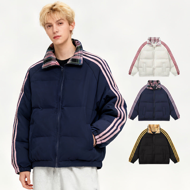 A Winter coat for men and women of the same style