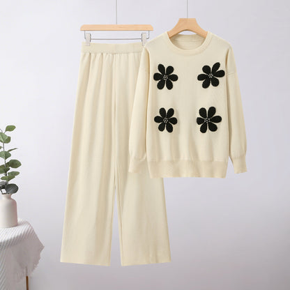 A two-piece knitted set