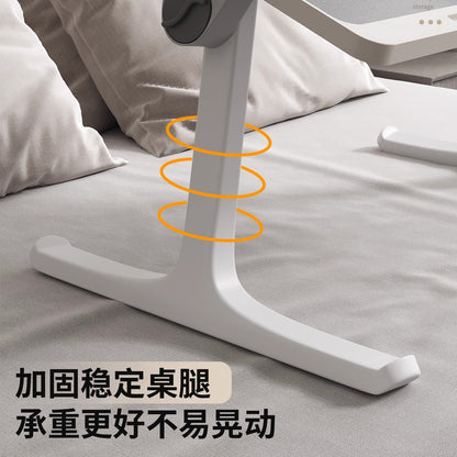 A folding table, bedroom, bay window, desk, household foldable table, dormitory bed table, lazy bed, balcony small storage