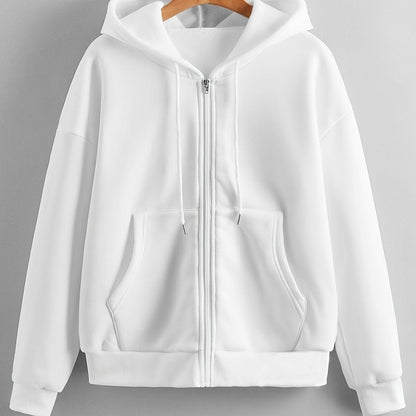 A hooded jacket