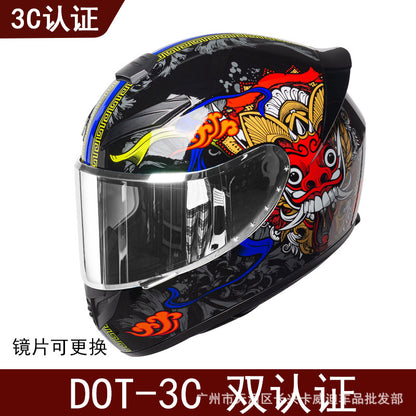A locomotive helmet