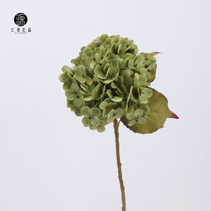 A moisturizing feel 176 pieces hydrangea, wedding flower arrangement fake flower clock in decorative small bouquet