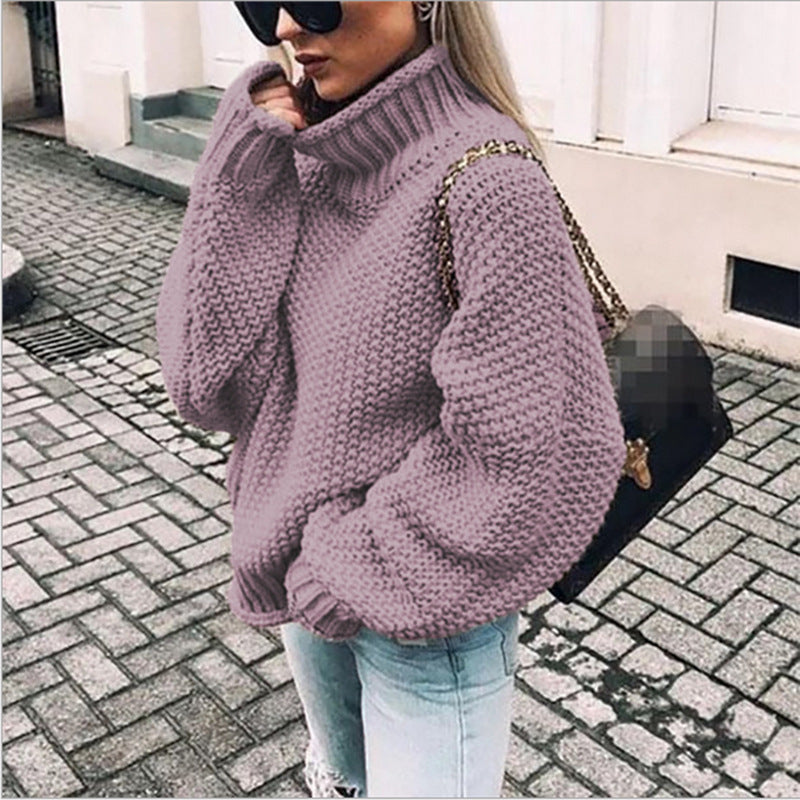 A sweater knitted sweater