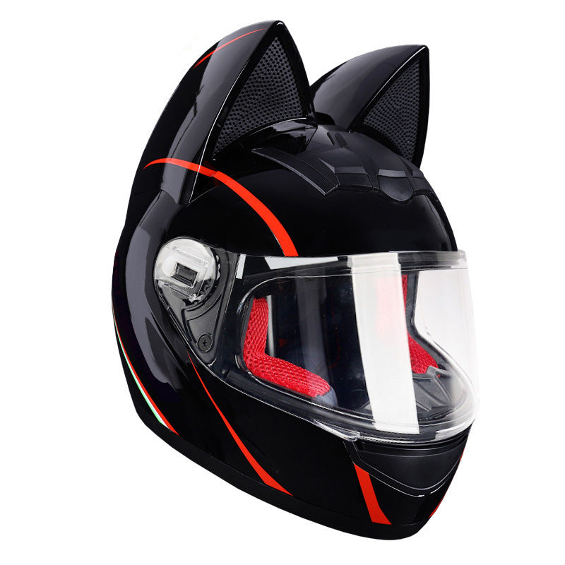 A locomotive helmet