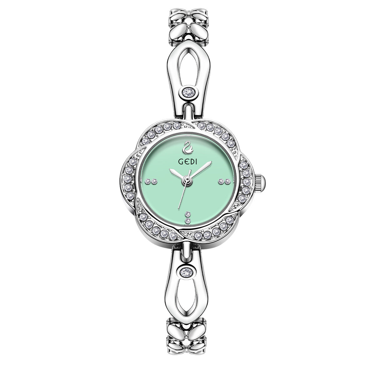 A Watch Women's Light Luxury Niche Simple Temperament Bracelet Women's Flower Dial High-end Ladies