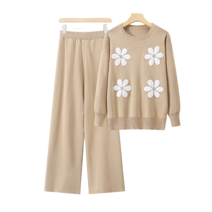 A two-piece knitted set