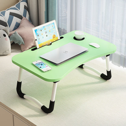 A: Removable bed table dormitory folding desk free computer desk office furniture