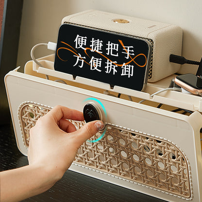 A Power cable Data cable Finishing box