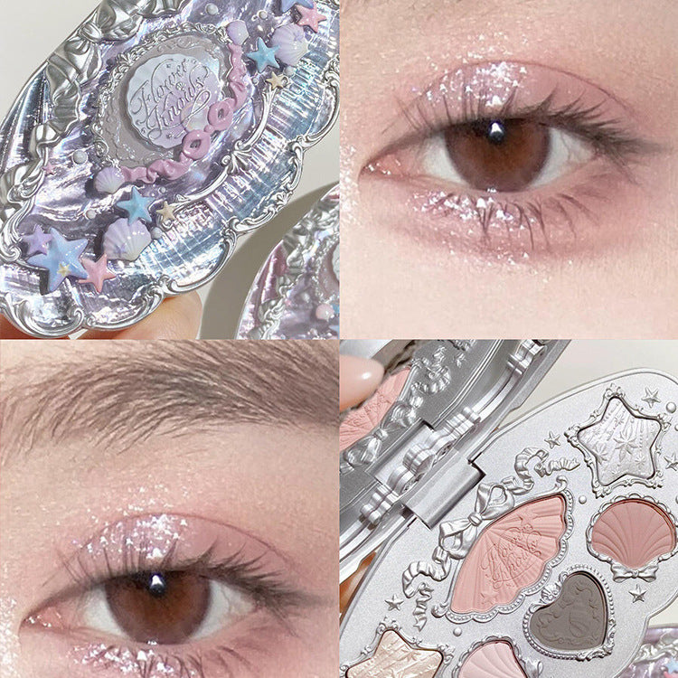A new product,  Sweetheart Bear eyeshadow, Swan Cloud Shoulder, strawberry, all series of stores can be self-organized gift boxes.
