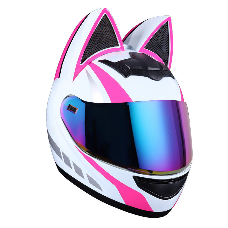 A locomotive helmet