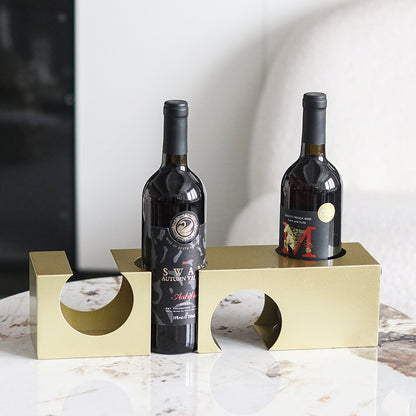 A wine rack ornament