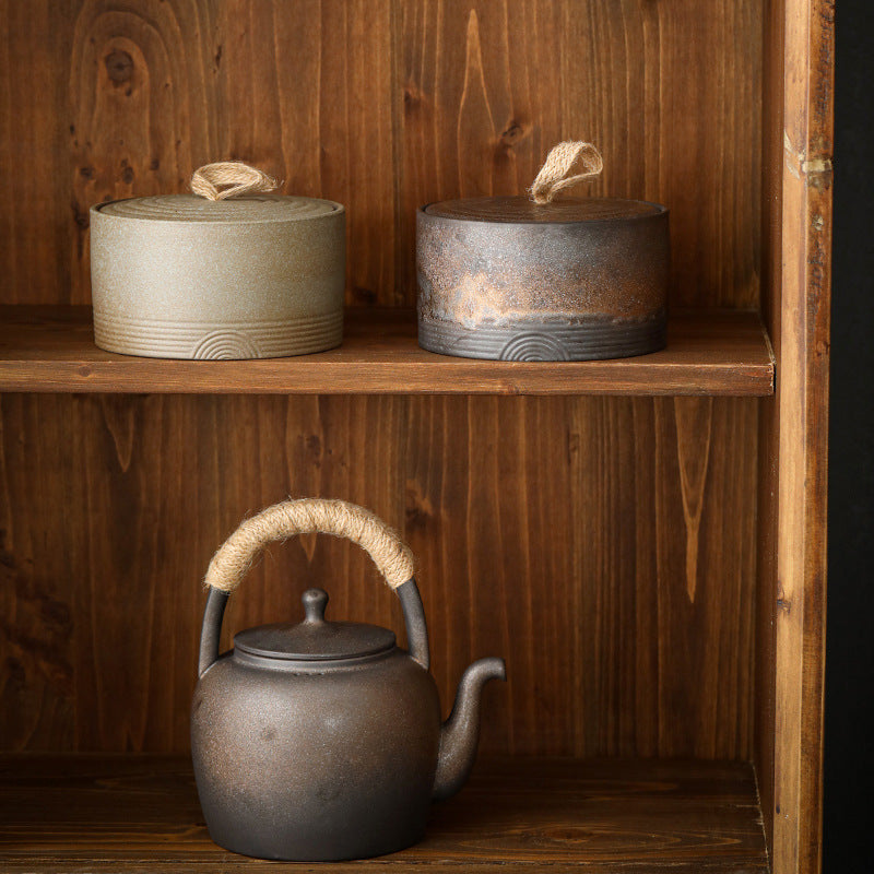 A storage tank coarse pottery tea pot