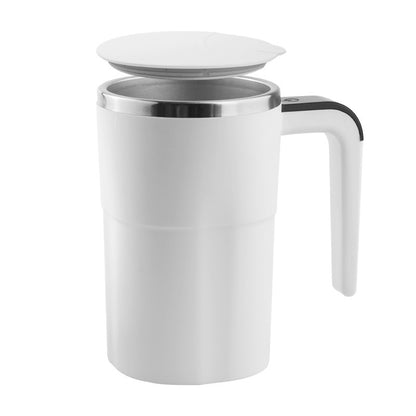 A Digital Display Intelligent Temperature Measurement Magnetic Automatic Mixing Cup Electric Coffee Cup Milkshake Cup Fitness Protein Shaker Cup