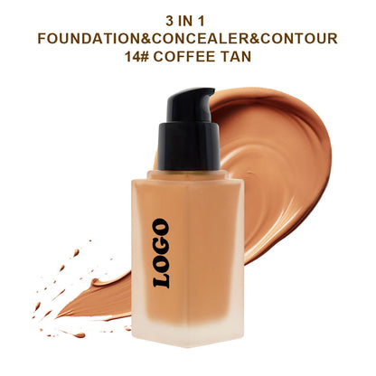 A concealer foundation —— Customizable logo MOQ 100 pieces
