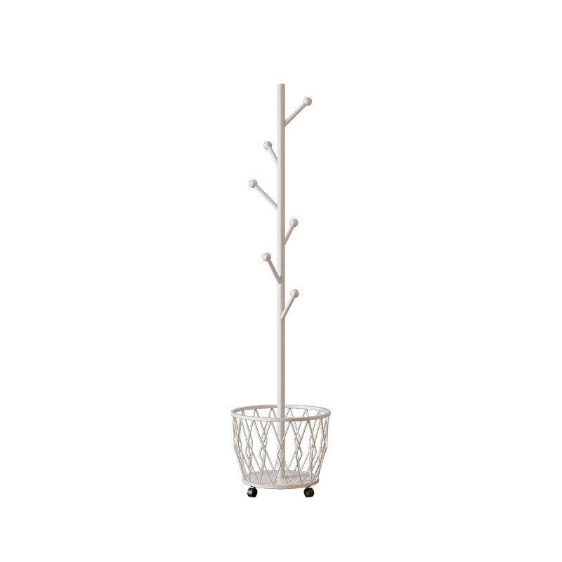 A hanger floor bedroom modern light luxury coat rack Internet celebrity hanger Nordic rack with wheel mobile shelf