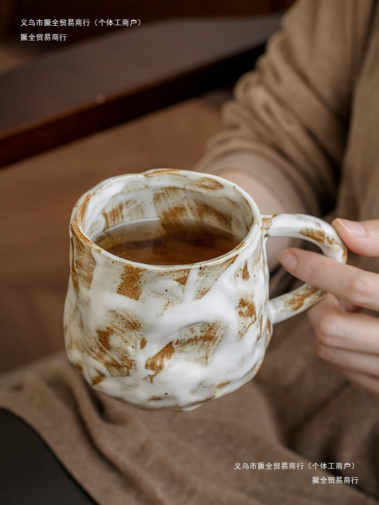 A ceramic cup