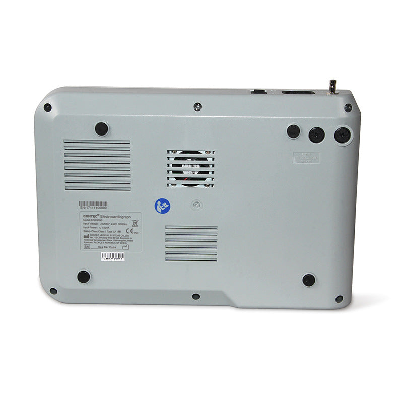 A electrocardiograph lead ECG detection recorder