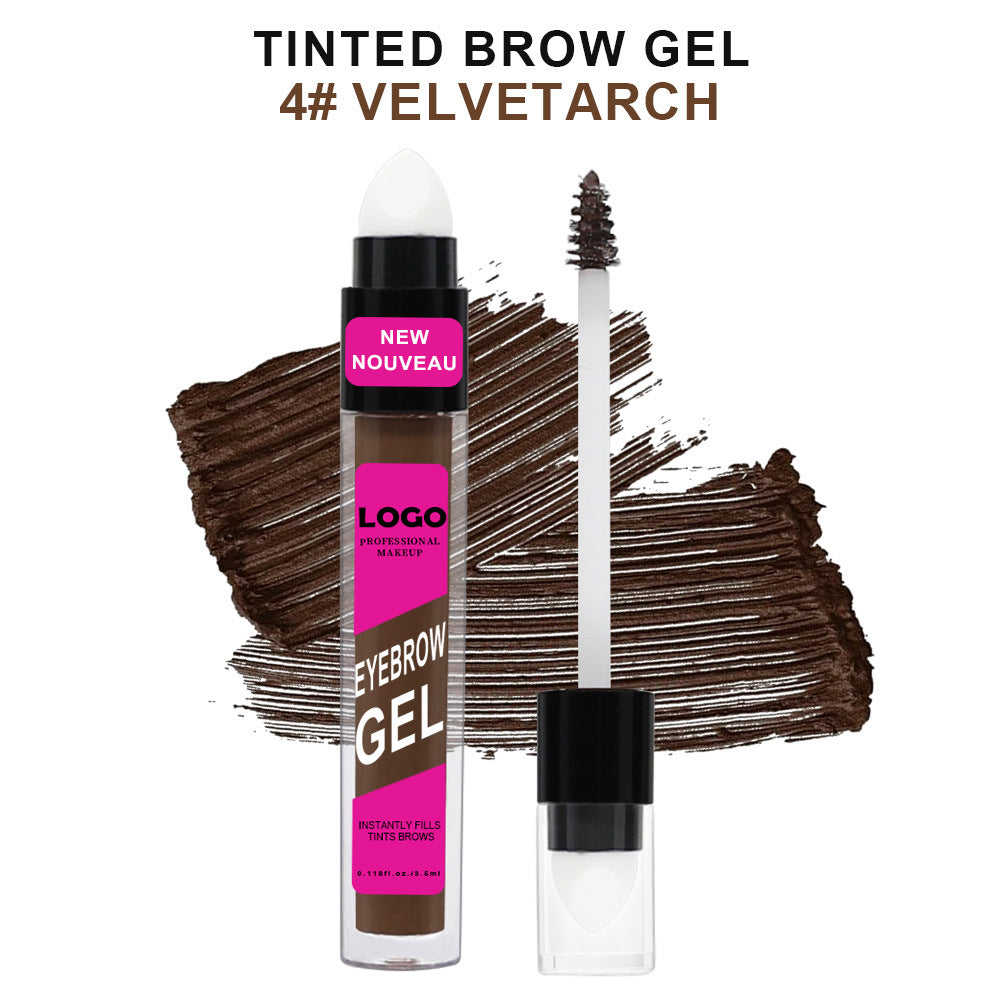 A eyebrow dye cream styling transparent eyebrow glue —— Customizable logo MOQ 100 pieces