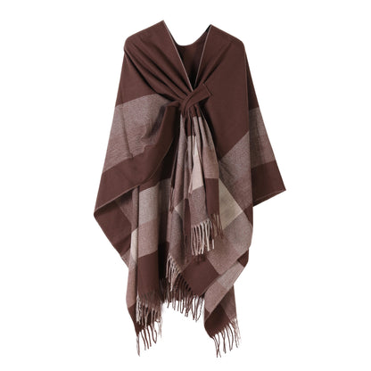 A shawl scarf