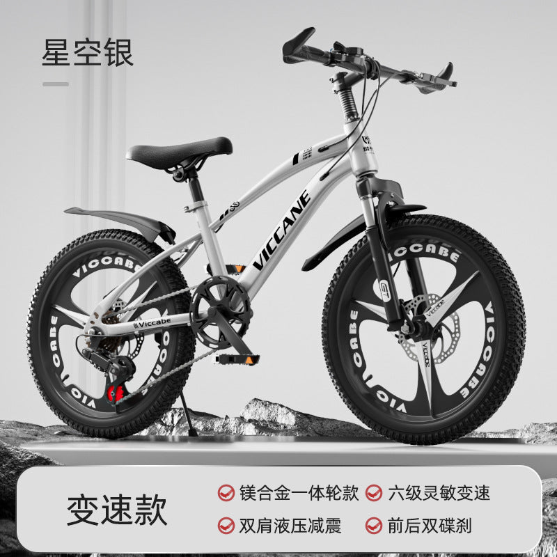 A children's bike variable speed mountain bike