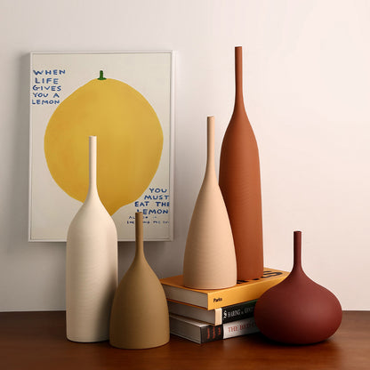 A ceramic vase ornament