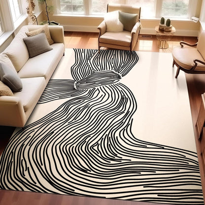 A carpet floor mat