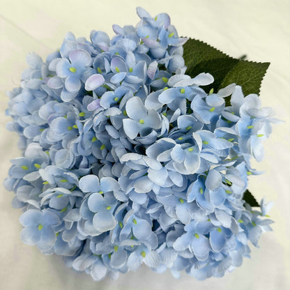 A 5 head Meiyu hydrangea decoration simulated flower wedding arrangement polished cloth fake flower hotel decoration hydrangea