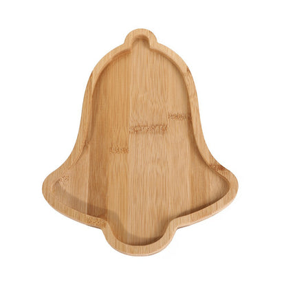 A Cute Christmas Tree Plate Grid Bamboo