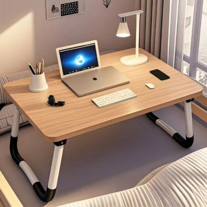 A: Removable bed table dormitory folding desk free computer desk office furniture