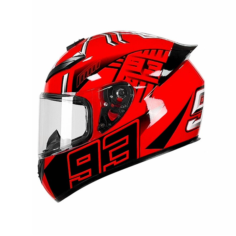 A locomotive helmet