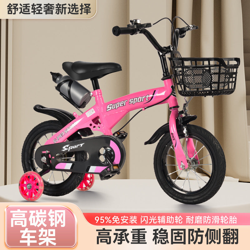 A children's bicycle