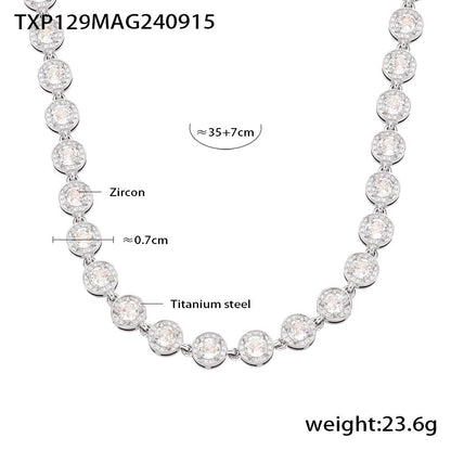 A necklace bracelet jewelry