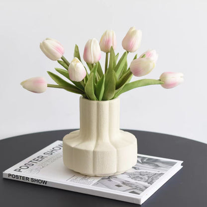 A ceramic vase ornament