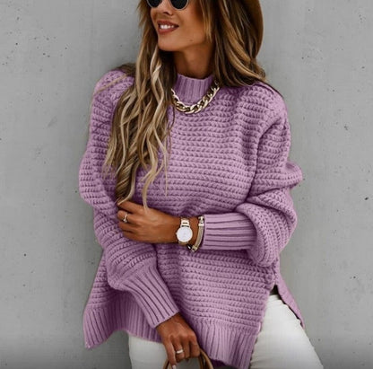 A knitted sweater