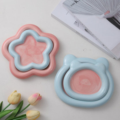 A ceramic plate