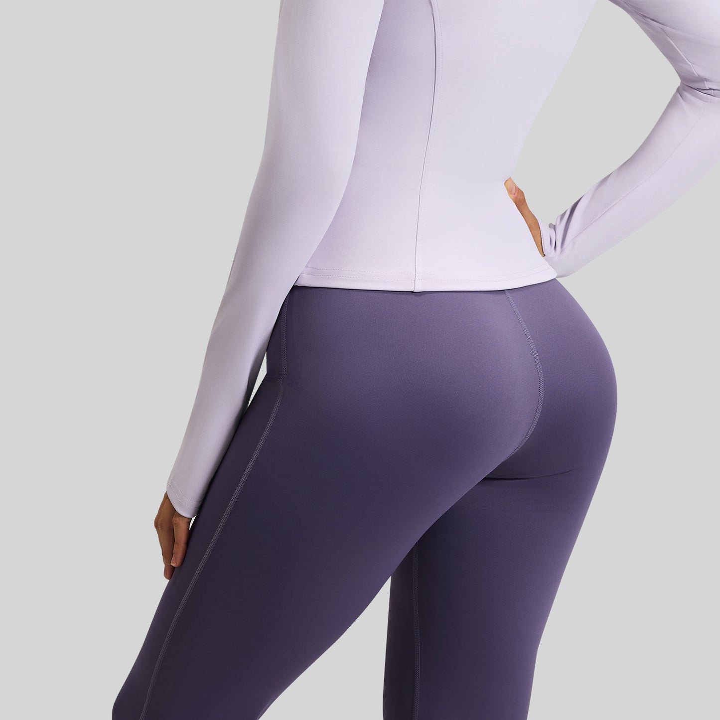 A High Waist Hip Lift Yoga Flared Pants Naked Fitness Breathable Sports Leggings