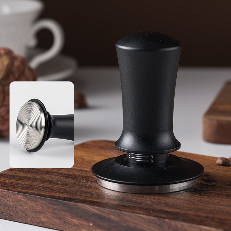 A new stainless steel self-gravity coffee dispenser, Italian coffee dispenser, powder press, balance and concentration coffee dispenser