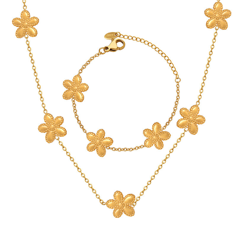 A bracelet necklace jewelry