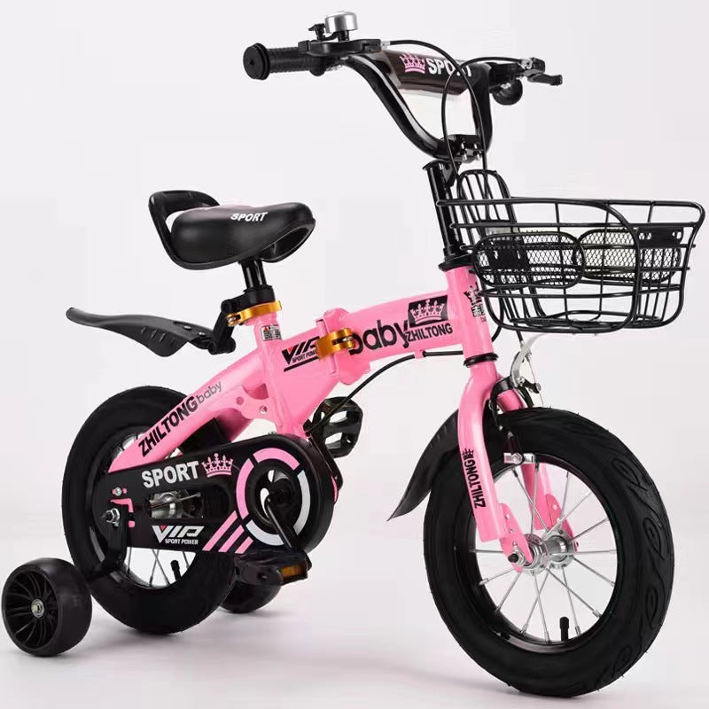 A children's bicycle