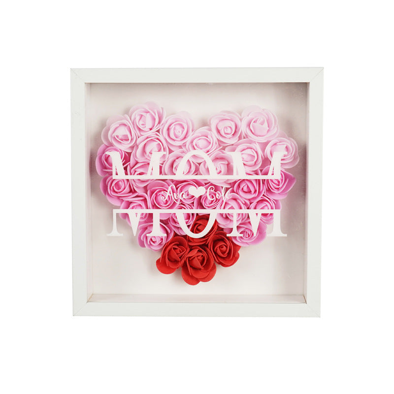 A Hollow 3 cm photo frame three-dimensional thickened storage photo frame dried flowers handmade works framed specimen frame setting table