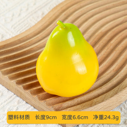 A simulated plastic vegetable spot wholesale props children's teaching aids plastic fake fruit eggplant potato carrot model
