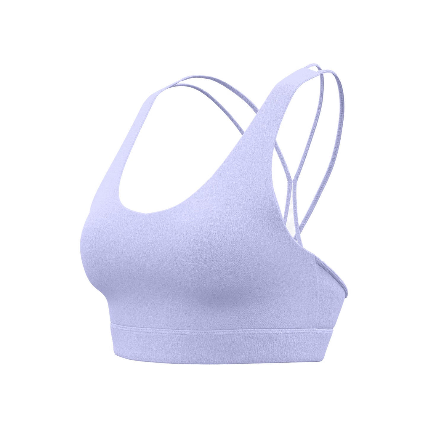 A Mesh Back Cross Sports Bra Beauty Back Top High Strength Shockproof Yoga Fitness Underwear Women